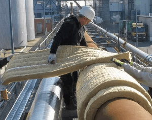 Rock Mineral Wool Blanket with Wire Mesh by AMM Industrial Group, Rockwool Stone Wool Insulation construction product