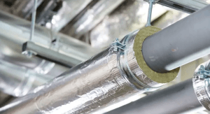 Rock Mineral Wool Pipe with Aluminum Foil by AMM Industrial Group, Rockwool Stone Wool Insulation construction product