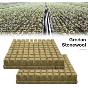 Rockwool Cubes for Hydroponics - AMM Industrial Group Hydroponic Rockwool Growing Media - view 1 | NepalBuild